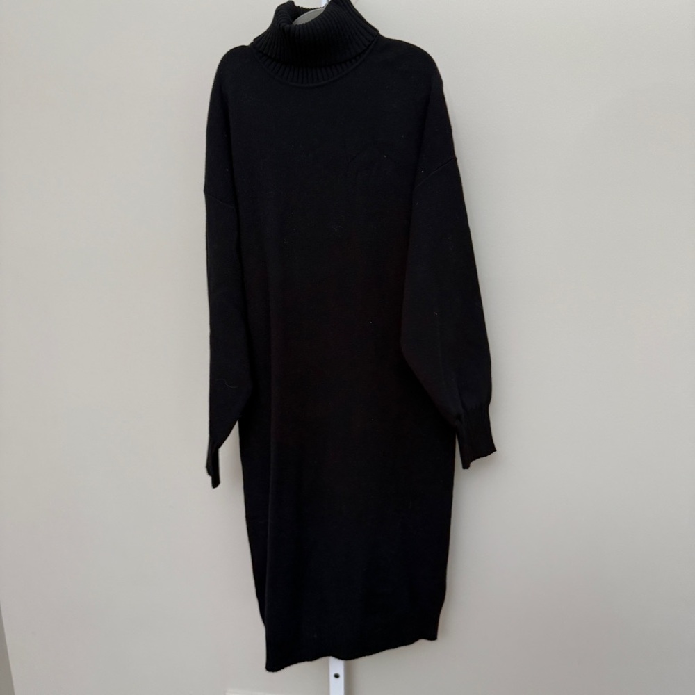 Kids Zara Black Sweater dress size 9-10 - Picture 3 of 4